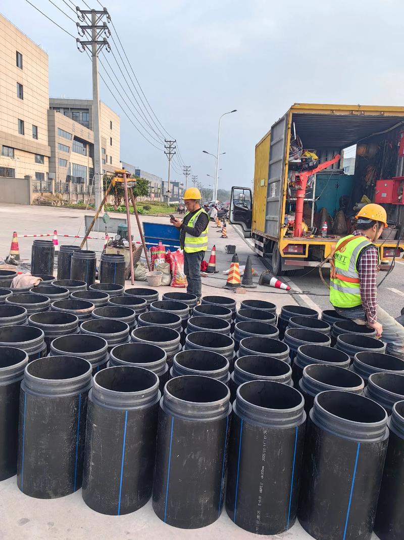 岳塘管道短管置换