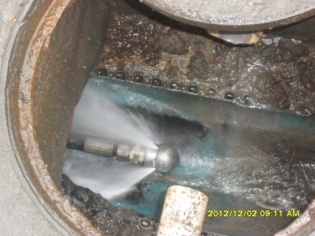 岳塘污水管道高压清洗