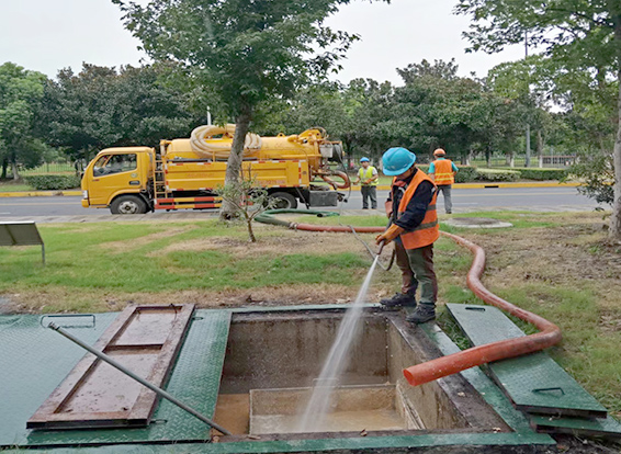 岳塘化油池清理