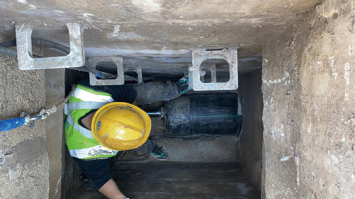 岳塘HDPE短管内衬法